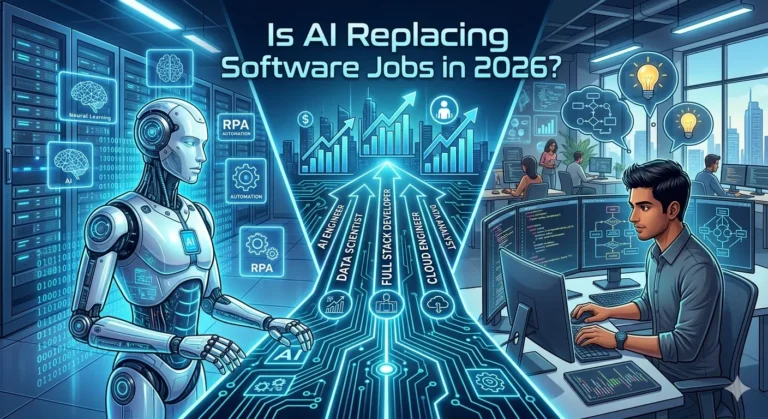 Is AI Replacing Software Jobs in 2026? What Freshers Should Learn to Stay Ahead