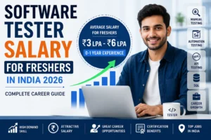 Software Tester salary for fresher