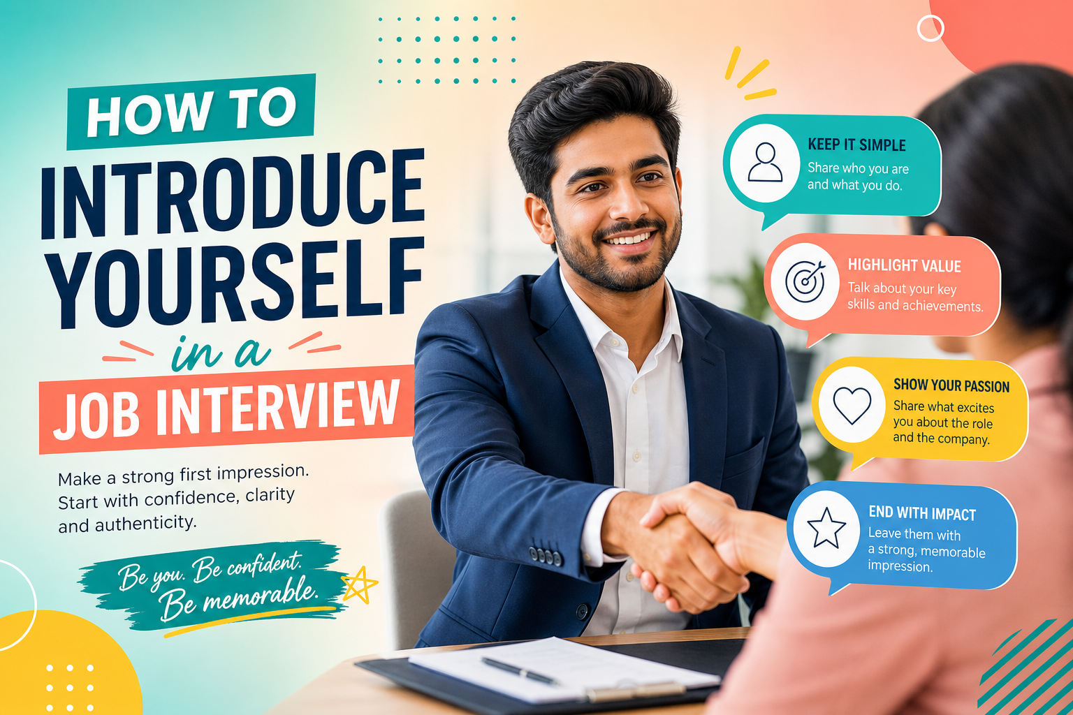 How to Introduce Yourself in a Job Interview: 30/60/90 Sec Scripts (2026)