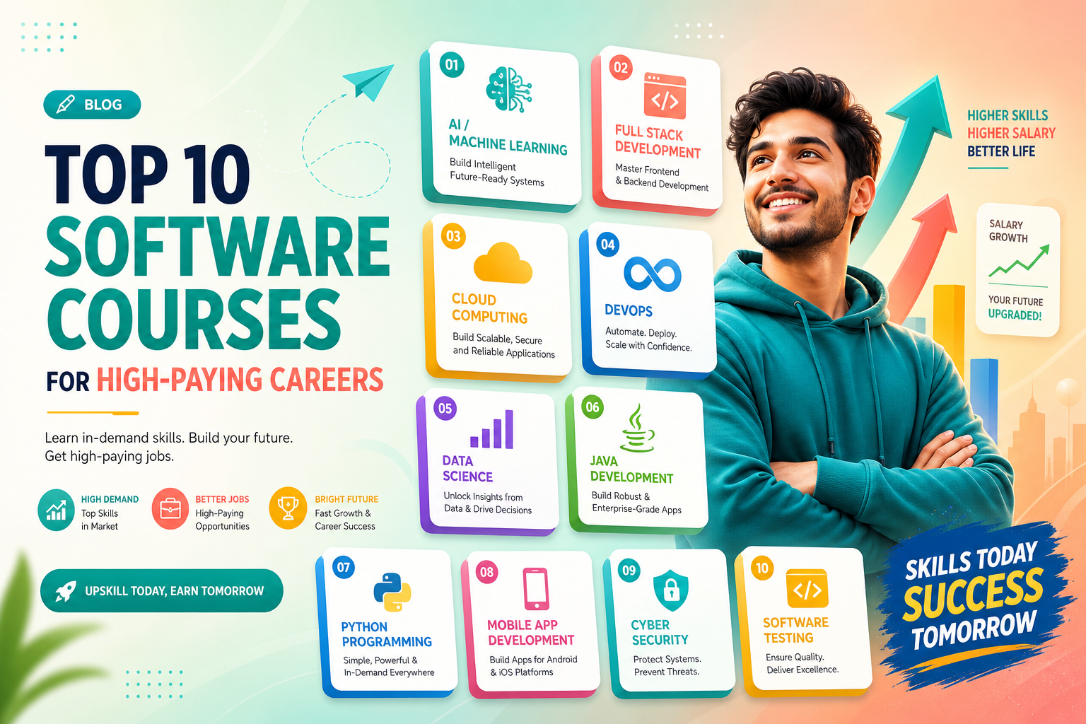Top 10 Software Courses for High-Paying Careers in 2026