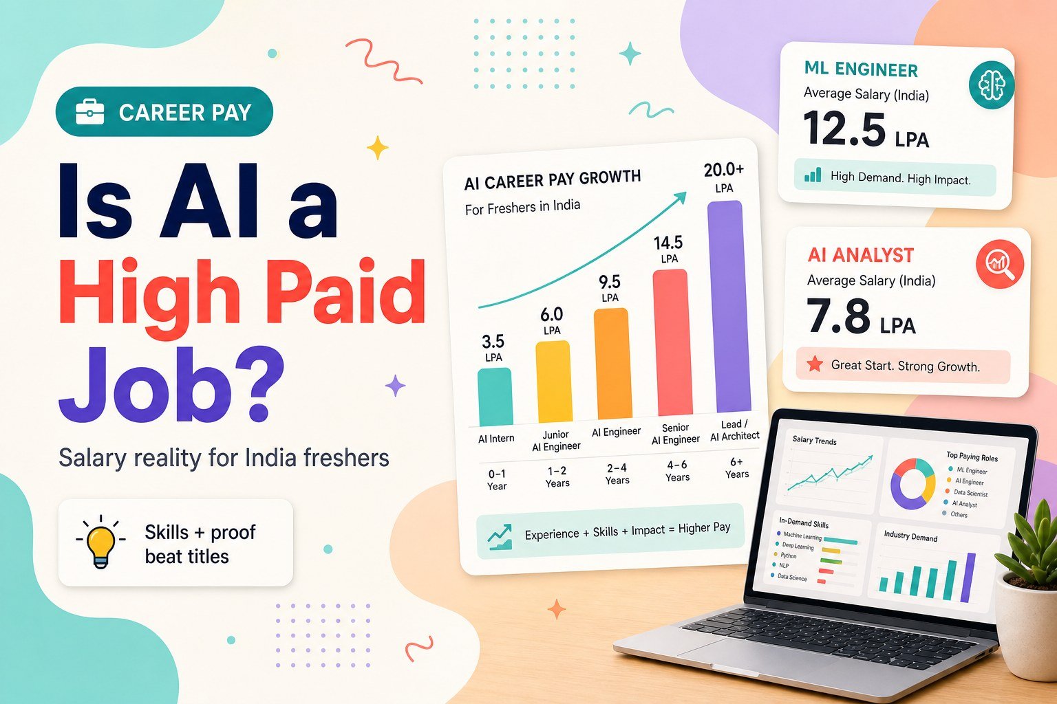 Is AI a High Paid Job in India? Salary Reality for Freshers