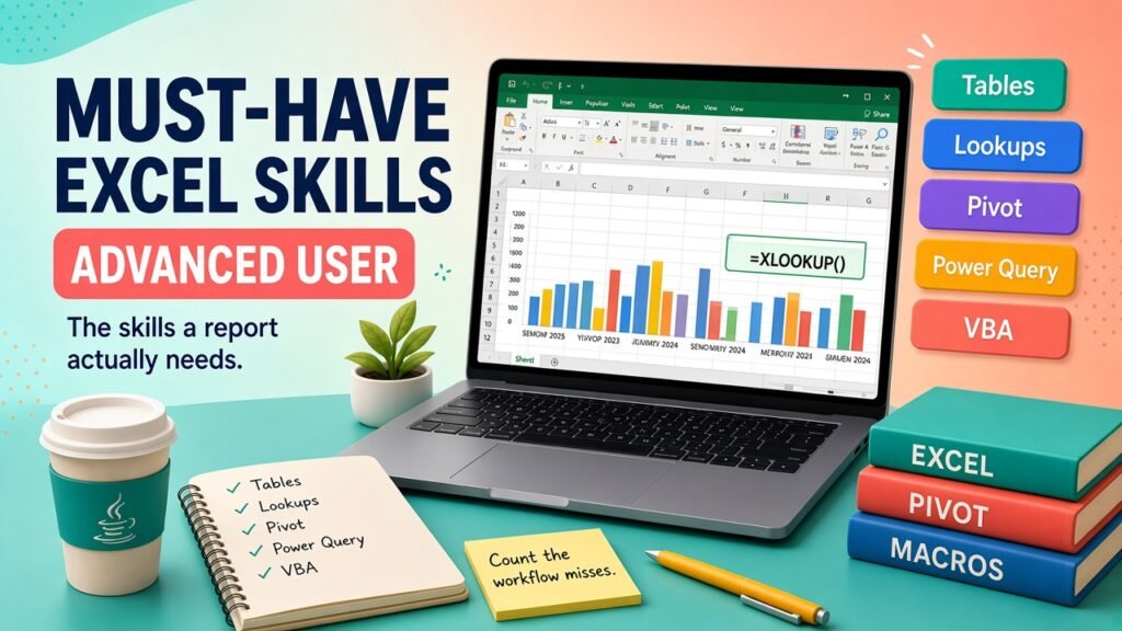 What Skills Do You Need to Become an Advanced Excel User?