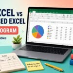 What Are the Basic Differences Between MS Excel and Advanced Excel?