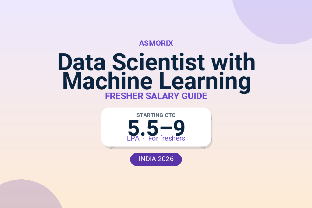 Data Scientist with Machine Learning Salary for Freshers and Experienced (2026)