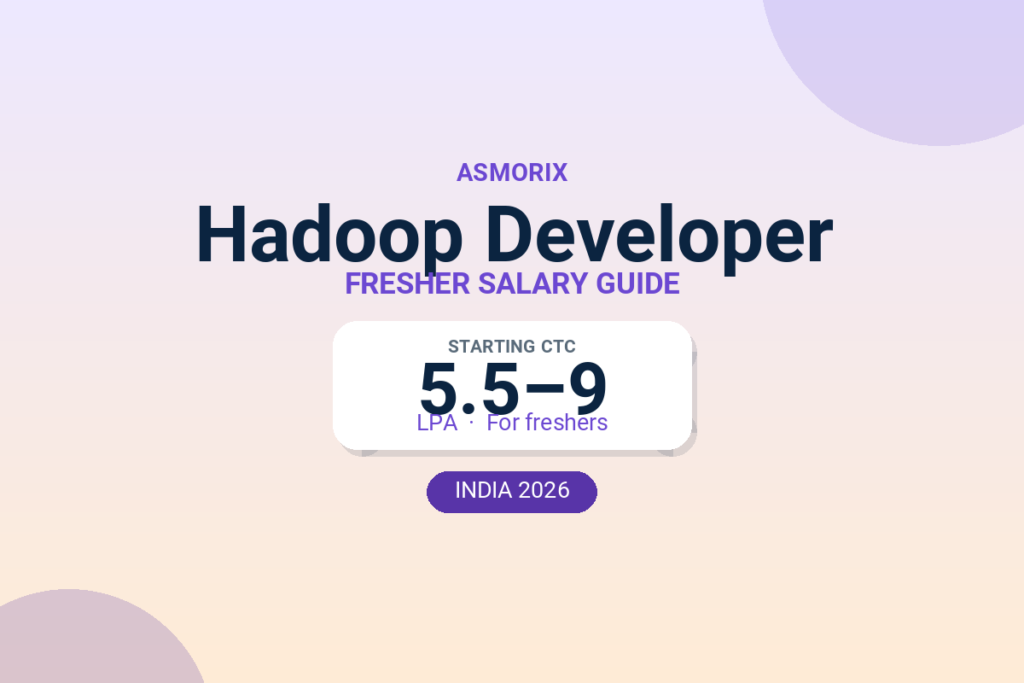 Hadoop Developer Salary for Freshers and Experienced (2026)