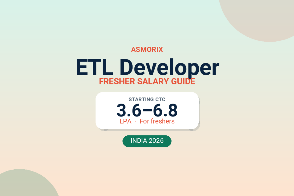 ETL Developer Salary for Freshers and Experienced (2026)