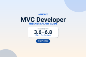 MVC Developer Salary for Freshers and Experienced (2026)