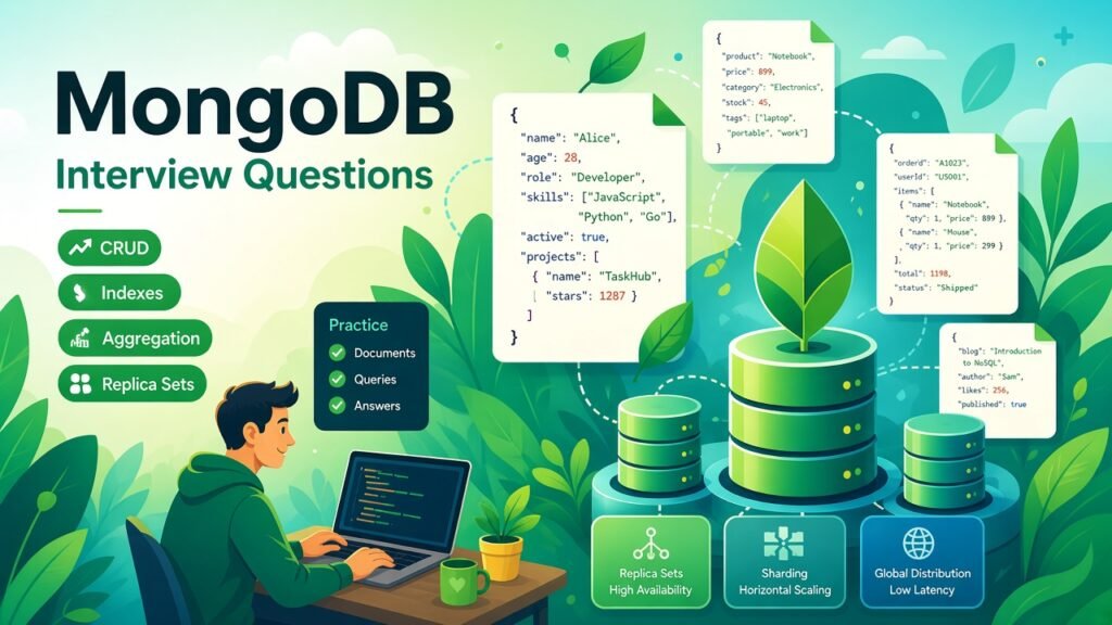 MongoDB Interview Questions with Answers (2026)