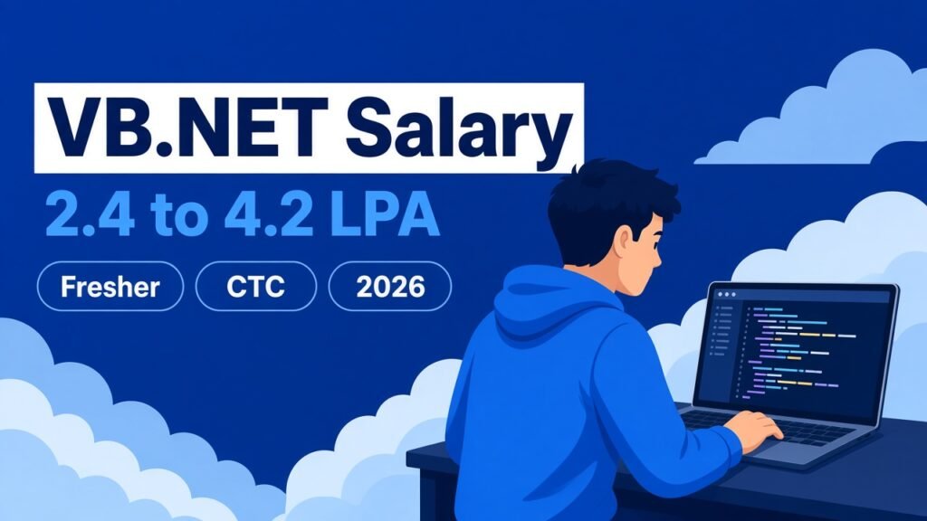 VB.NET Developer Salary for Freshers and Experienced (2026)