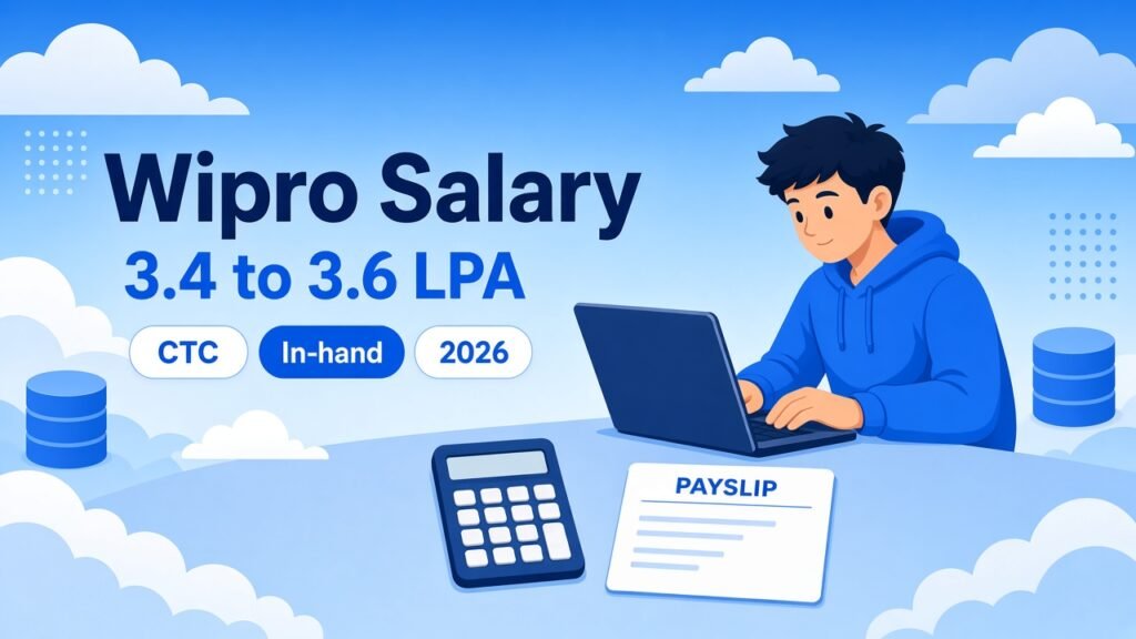 Wipro Salary Calculator for Freshers (2026): CTC to In-Hand